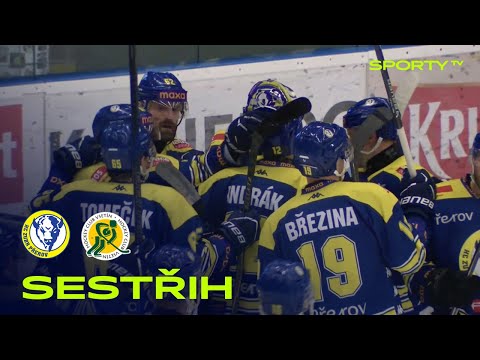 HC ZUBR Přerov vs. VHK ROBE Vsetín 2:1 | Maxa liga | 29. kolo | SESTŘIH