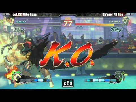 Mike Ross ( E Honda ) VS PR Rog ( Boxer ) - Finals - CEO 2012