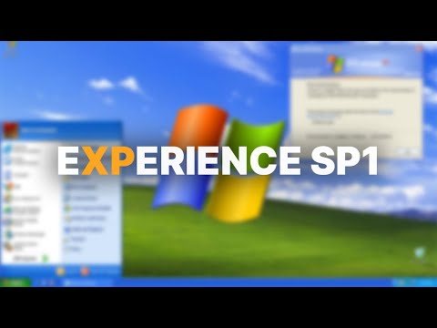 This ISN'T Windows XP? - Windows eXPerience SP1