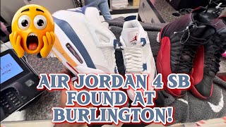 INSANE Air Jordan 4 SB Find at Burlington 😱🔥 (Unbelievable Steal!)