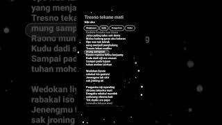Download lagu Lirik Lagu Tresno Tekane Mati mp3 Download lagu Lirik Lagu Tresno Tekane Mati mp3