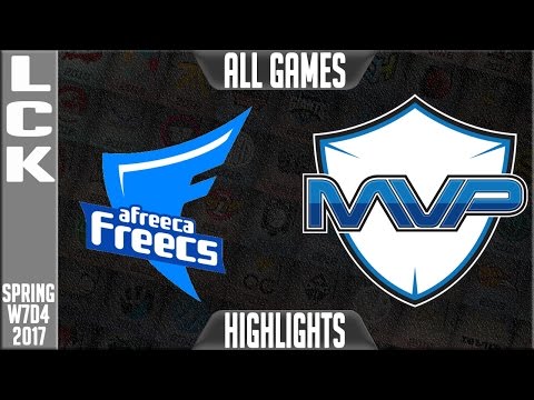 Afreeca Freecs vs MVP Highlights All Games - LCK Week 7 Day 4 Spring 2017 AFs vs MVP All Games