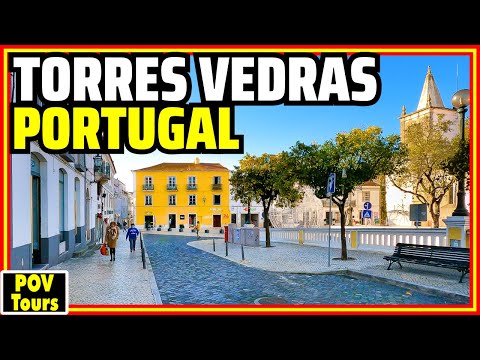Torres Vedras, Portugal - uma cidade com centenas de anos de história! Norte de Lisboa [4K]