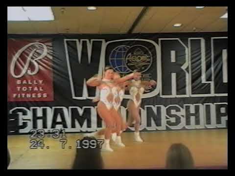 Heather Parker, Vicky Dumois, Kelly Yachabach (USA) - 1997 ANAC World Aerobic Championship