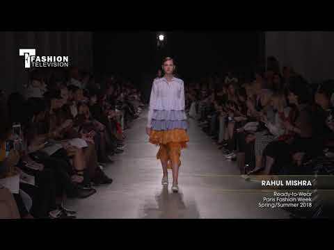 RAHUL MISHRA Ready-to-Wear Paris Fashion Week Spring/Summer 2018