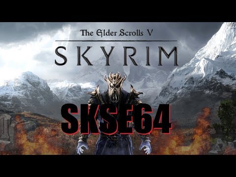 How to install skse64  2.0.16 (skyrim special edition script extender) Nov. 2019