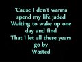 Wasted - Carrie Underwood (With Lyrics On Screen)