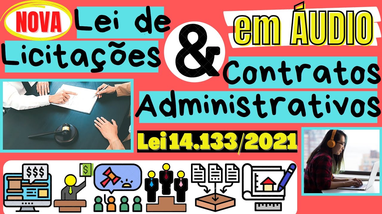 DAS ALIENAÇÕES e INSTRUMENTOS AUXILIARES - Arts. 76 a 81 - Lei 14.133 em áudio