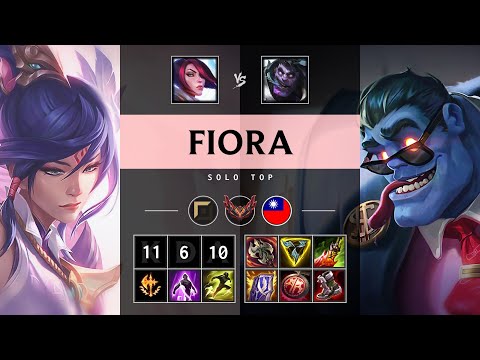 Fiora Top vs Dr. Mundo - TW Grandmaster Patch 25.17