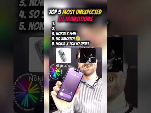 TOP 5 MOST UNEXPECTED DJ TRANSITIONS