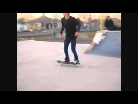 Skating At The Park.