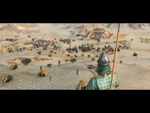 1000 MEN DESERT VALLEY BATTLE Mount & BLade 2 BANNERLORD