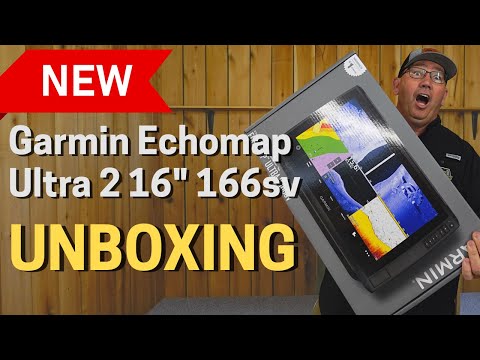 NEW Garmin Echomap Ultra 2 166sv 16" – UNBOXING & First Impressions