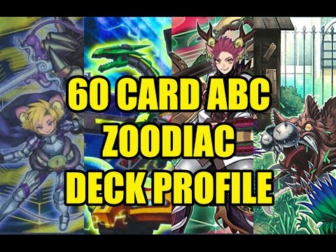 60 CARD ABC ZOODIAC