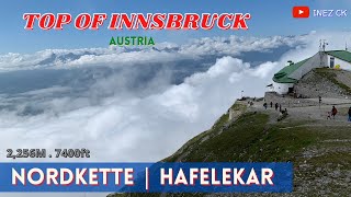 TOP OF INNSBRUCK AUSTRIA  || NORDKETTE || HAFELEKAR | VIEW DARI KETINGGIAN 2,256 M