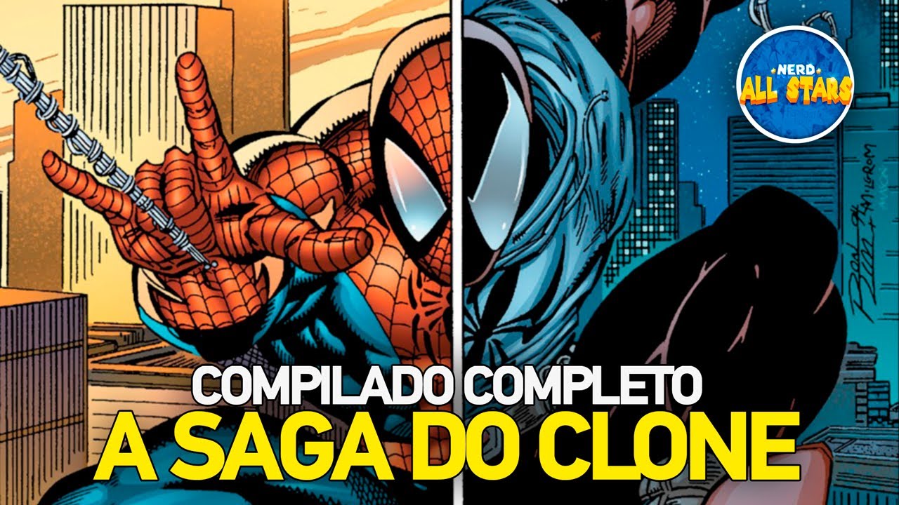 HOMEM-ARANHA: A SAGA DO CLONE | Compilado História Completa