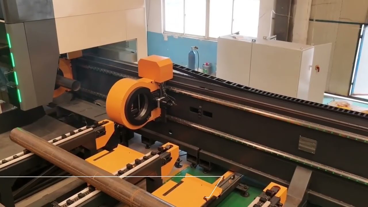 Tube Laser Cutting Machine for Structural Steel | GCS | Beams, Angles & Pipes | GEKA