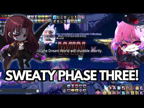 Maplestory M - IBLUEBLOOD SOLO'ED CHAOS LUCID! (Stats at the End!)