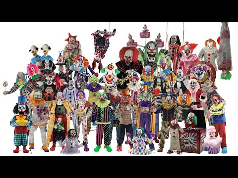 Every Spirit Halloween Clown Animatronic EVER | 2017 - 2025 