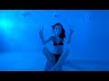 Carla Swimming Underwater At A Spa