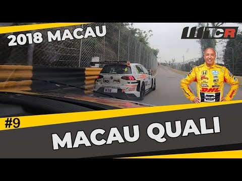 Difficult quali at Macau street circuit for Tom coronel in the WTCR with the Honda Civic Type R