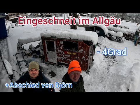 Eingeschneit/Schneehölle Allgäu