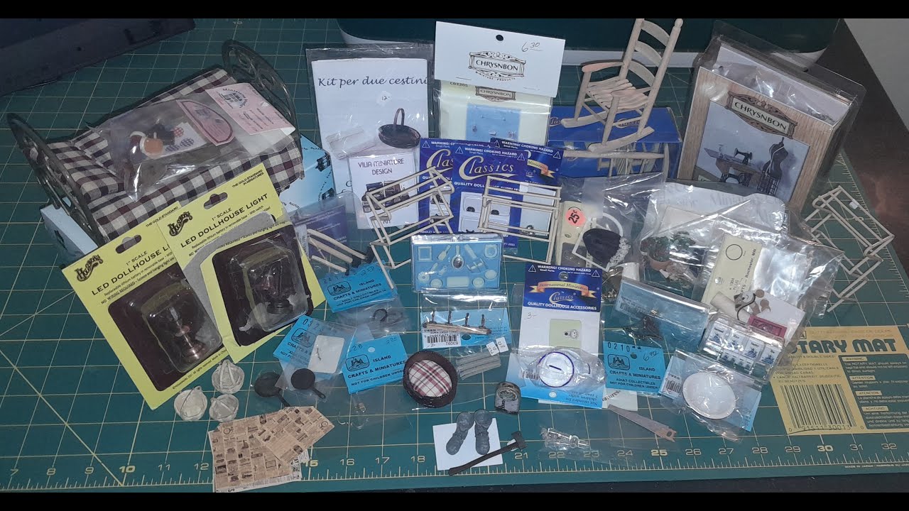 *HUGE* Dollhouse Miniatures Haul