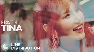 PRISTIN - TINA (Line Distribution)