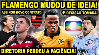 FLAMENGO MUDOU DE IDEIA AGORA E TOMOU 1º DECISÃO PARA 2026! MENGÃO PERDEU A PACIÊNCIA COM A GLOBO E+