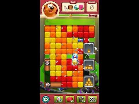 Toon Blast Level 8382 - NO BOOSTERS 🐻🐺🐱 | SKILLGAMING ✔️