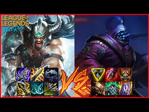 Full Build Fights Tryndamere vs. Jax | League of Legends: Wild Rift