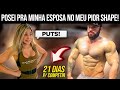 MINHA MULHER VIU MEU SHAPE ATUAL RETIDO E FOI MUITO SINCERA!! *3 semanas para competir*