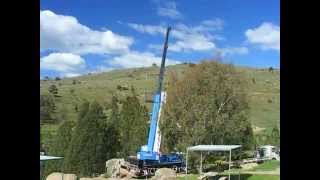 preview picture of video 'Images of Natwash - AUSTRALIA.....Adelong Falls - NSW Australia - new viewing platform.'