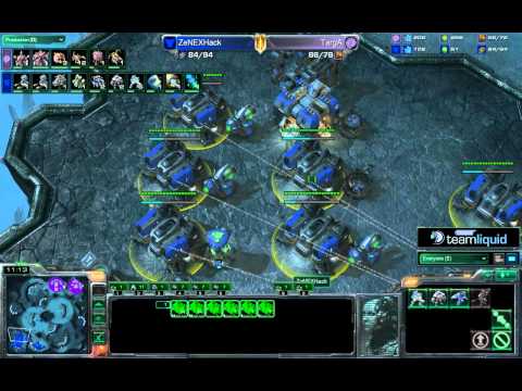 Game 1- ZeNEXHack vs inFi.TargA - TeamSpeak TL SC2 Open #26 Final