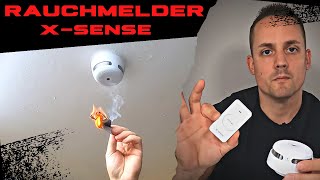 Rauchmelder X-Sense. Auswahl, Installation und BRANDTEST!