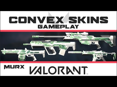 Convex VALORANT Skins GAMEPLAY | Skin Collection Showcase