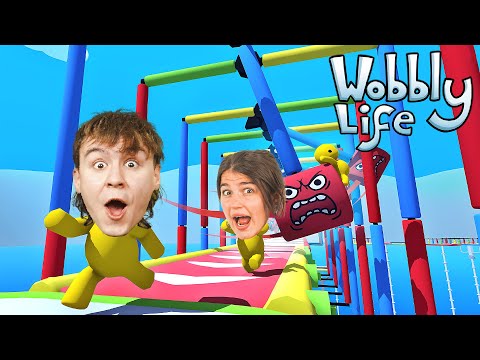99,9% SCHAFFEN diesen PARKOUR NICHT!! - Wobbly Life