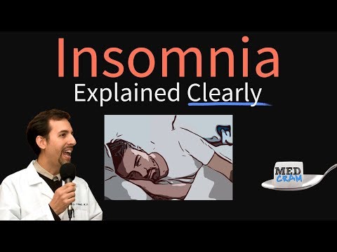 Insomnia Explained Clearly - Causes, Pathophysiology & Treatment
