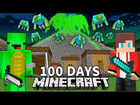 100 days survival near a ZOMBIE MUTANT volcano