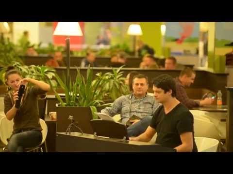 "Because I Want"  flashmob - Cari Tibor