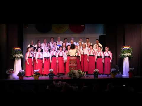 "CANTA CUCUL BATAL VINA" CORUL "DOR DE DOINA" DIN ATENA CONDUS DE DIRIJOAREA DINA IZBISCIUC.