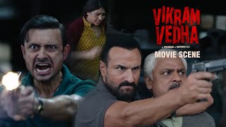 Abbas Kaahe Mara Gaya? | Vikram Vedha | Movie Scene