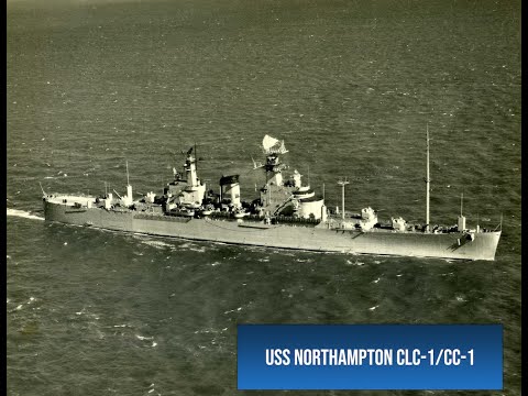 The Cruiser with one extra deck: USS Northampton