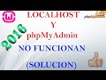 Localhost y phpMyAdmin no funcionan (SOLUCIÓN 2016) Master Tutos 93 Localhost y phpMyAdmin no funcionan (SOLUCIÓN 2016) Master Tutos 93