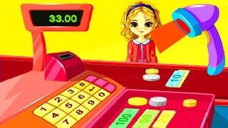 Children learn Shopping with Supermarket Game for Kids - Supermaket Fun Trip Kids Games