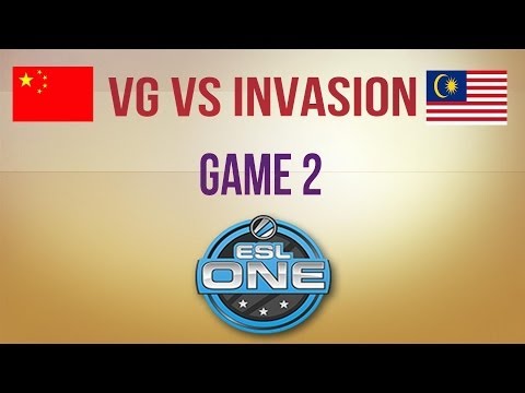 VG vs Invasion g.2 Asia Qualifier ESL One Frankfurt