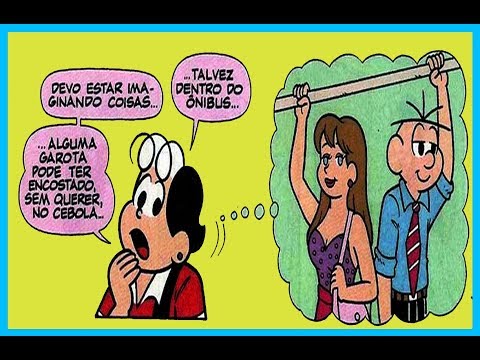 Os Cebola - Ciúme por um fio -  Quadrinhos Turma da Mônica