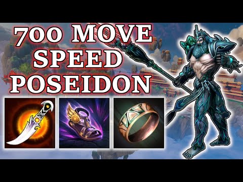 FULL MOVEMENT SPEED POSEIDON IS SO CRINGE - Season 9 Masters Ranked 1v1 Duel - SMITE
