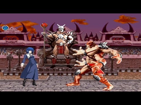 Chrigar Mugen: Ciel vs Kintaro & Shao Kahn