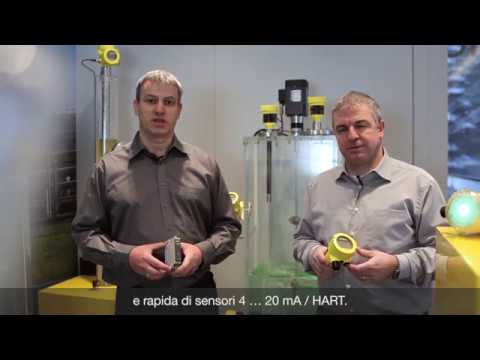 Calibrazione semplice di sensori 4 … 20 mA / HART